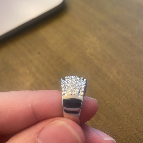 CZ COCKTAIL RING SIZE 6 - Picture 7 of 7